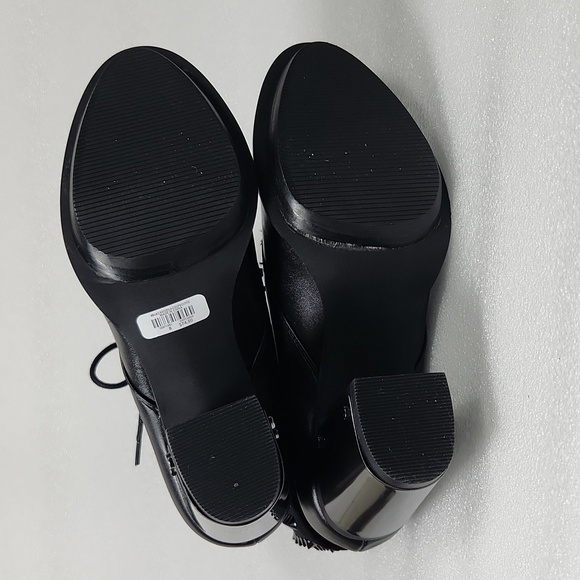 Blackheart Studded Black Combat Boots Hot Topic NIB Size 8 - Picture 12 of 16